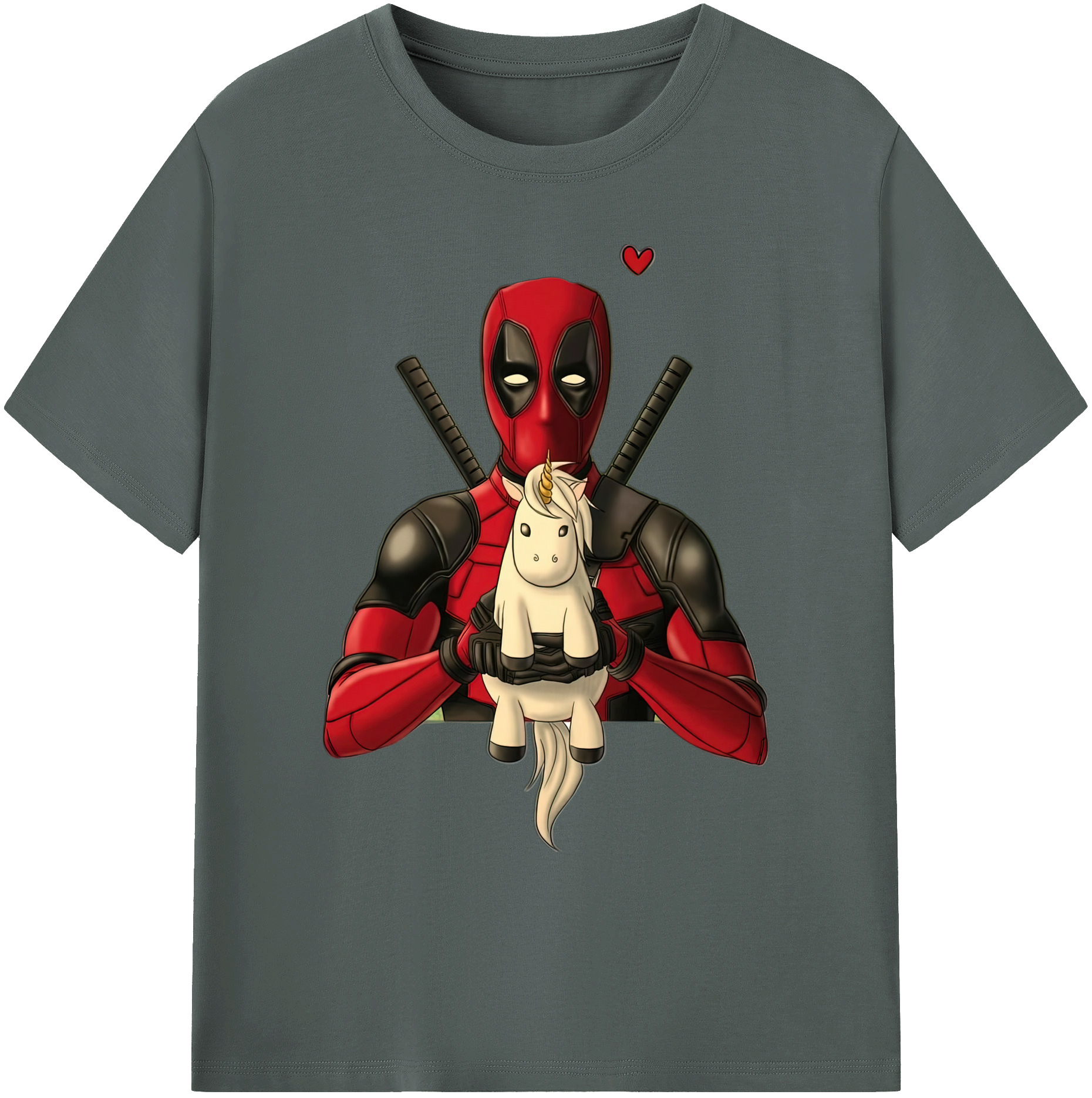 （画像用） Deadpool デッドプール 綿100％ メンズ半袖Tシャツ｜肌触りやわらか＆通気性